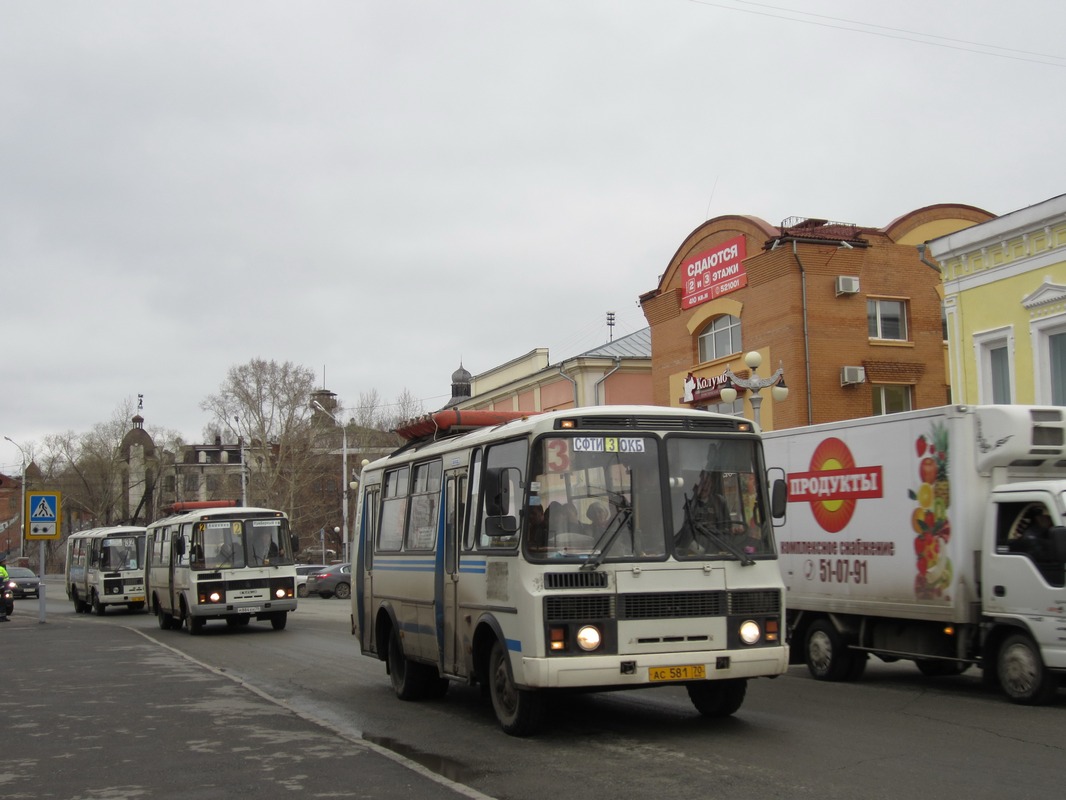 Tomská oblast, PAZ-32054 č. АС 581 70