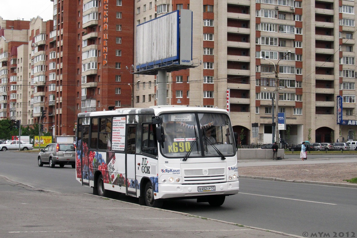 Санкт-Петербург, ПАЗ-320402-03 № 133