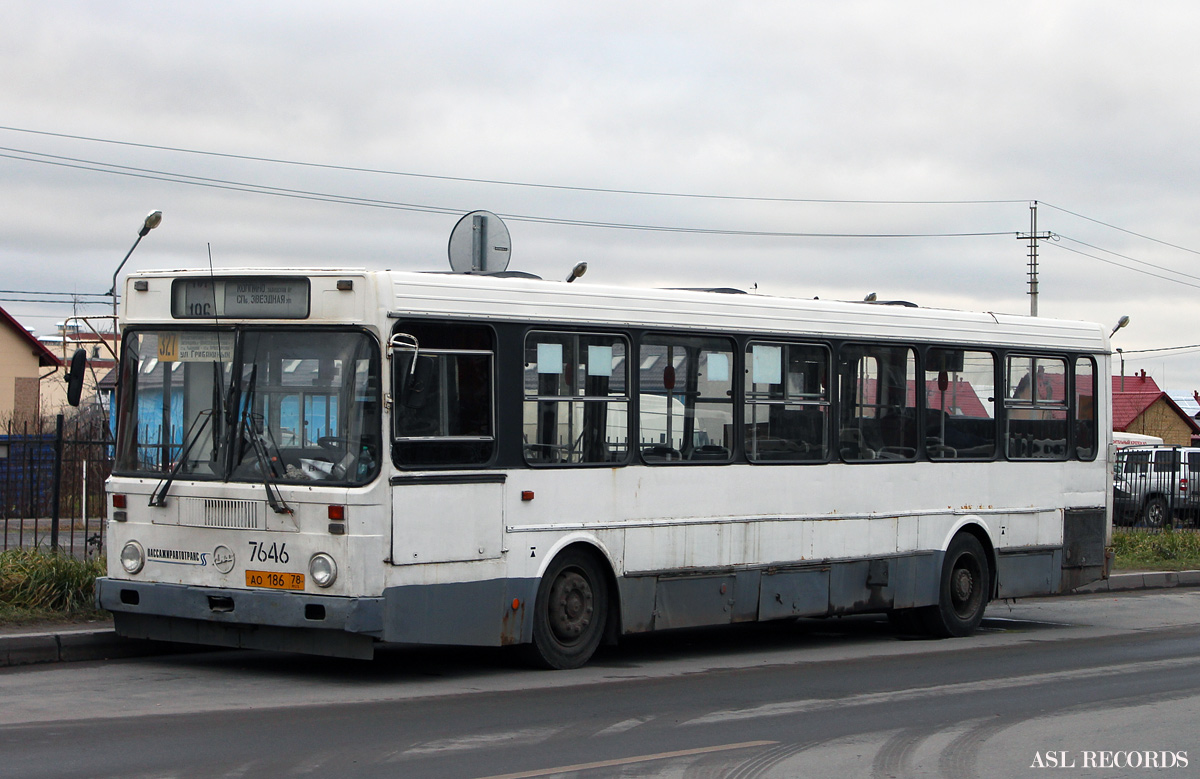 Санкт-Петербург, ЛиАЗ-5256.00 № 7646