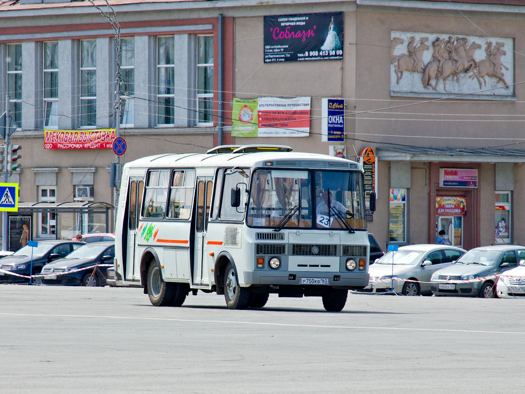 Самарская область, ПАЗ-32054 № Р 750 КВ 163; Самарская область — XI областной конкурс профессионального мастерства водителей автобусов (2012)