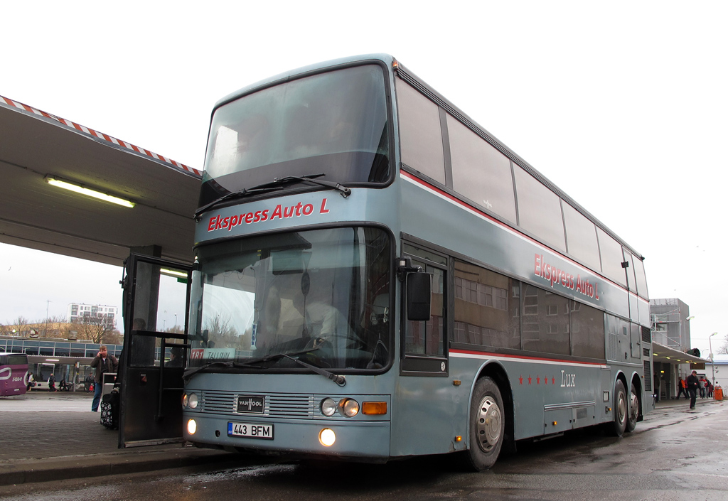 Estonia, Van Hool TD824 Astromega # 443 BFM