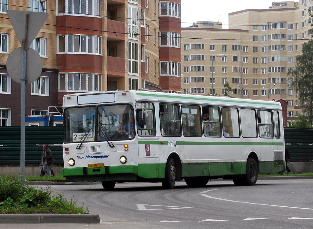 Москва, ЛиАЗ-5256.25 № 19154