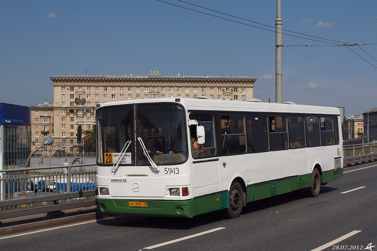 Санкт-Петербург, ЛиАЗ-5256.25 № 5943