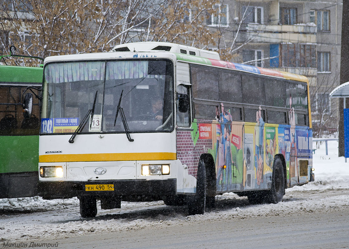 Новосибирская область, Daewoo BS106 Royal City (Busan) № КН 490 54