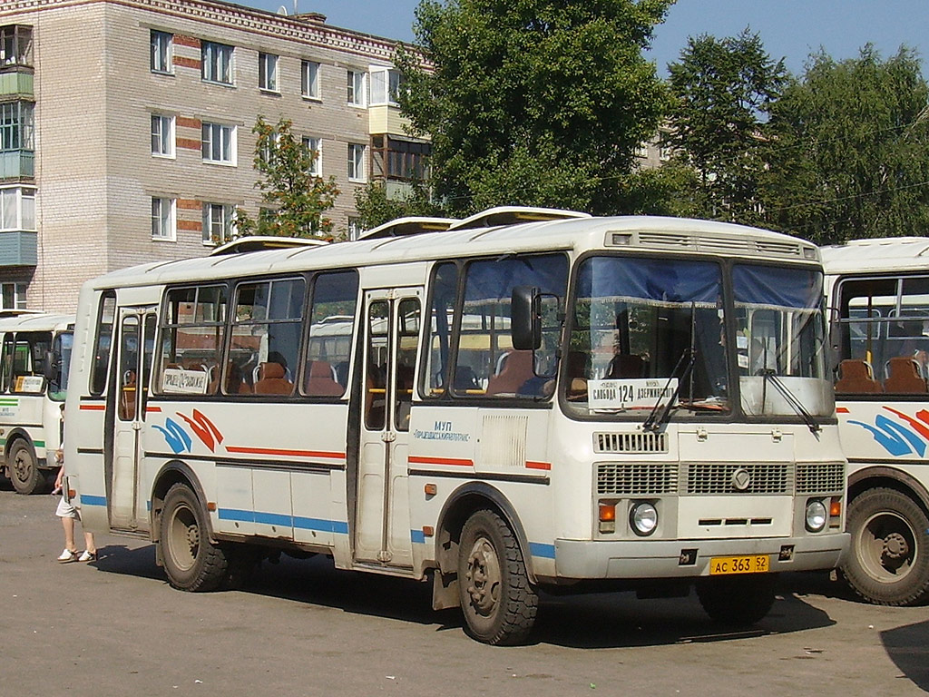 Нижегородская область, ПАЗ-4234 № АС 363 52