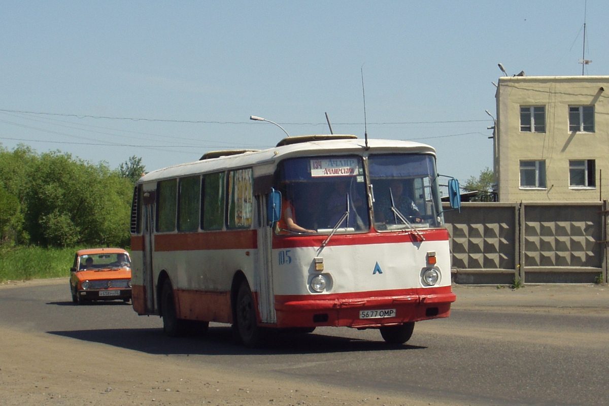 Omsk region, LAZ-695N č. 105