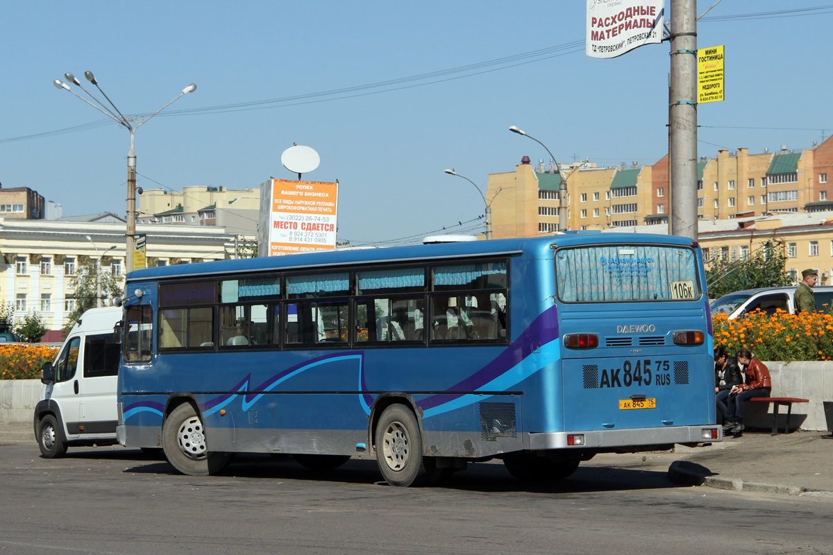 Забайкальский край, Daewoo BS106 Royal City (Busan) № АК 845 75