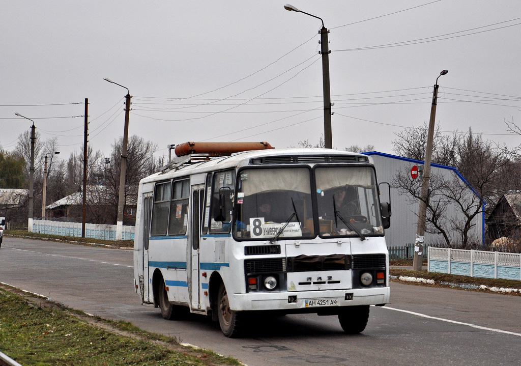 Донецкая область, ПАЗ-32054 № AH 4251 AK