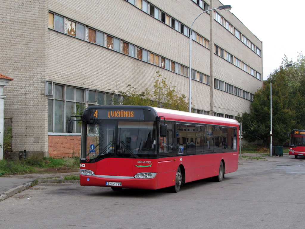 Литва, Solaris Urbino II 12 № 643