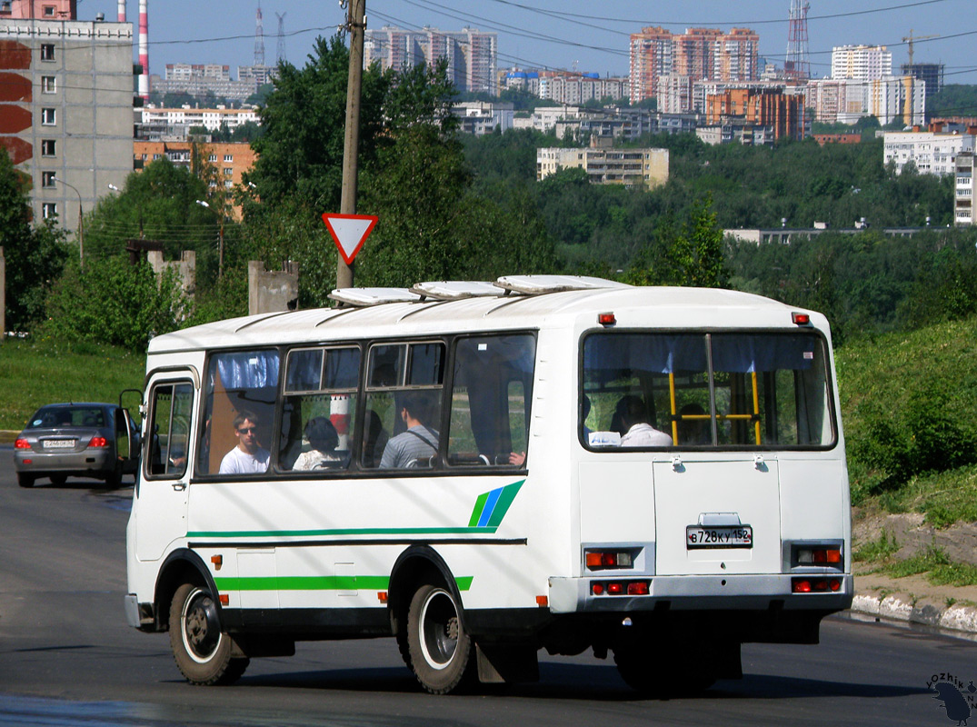 Нижегородская область, ПАЗ-32054 № В 728 КУ 152