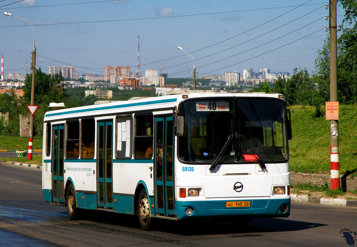 Нижегородская область, ЛиАЗ-5293.00 № 60136