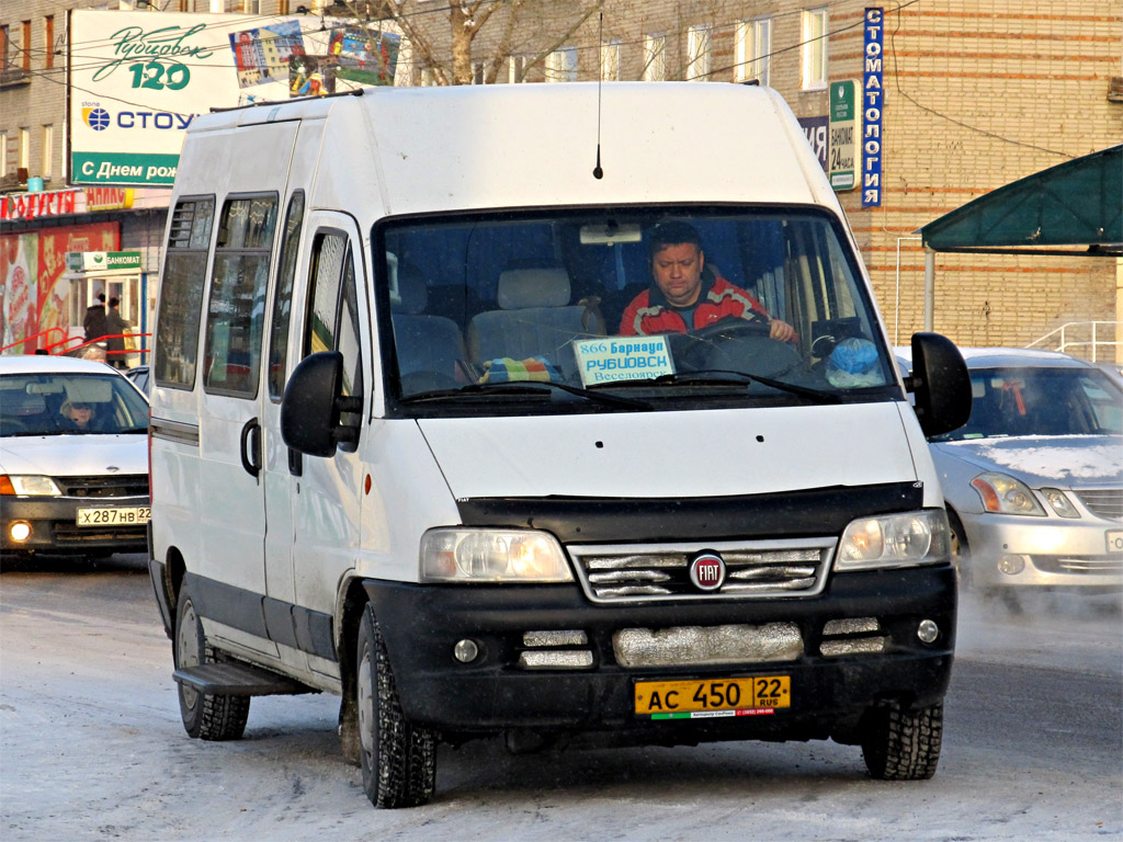 Алтайский край, FIAT Ducato 244 CSMMC, -RT № АС 450 22 — Фото — Автобусный  транспорт