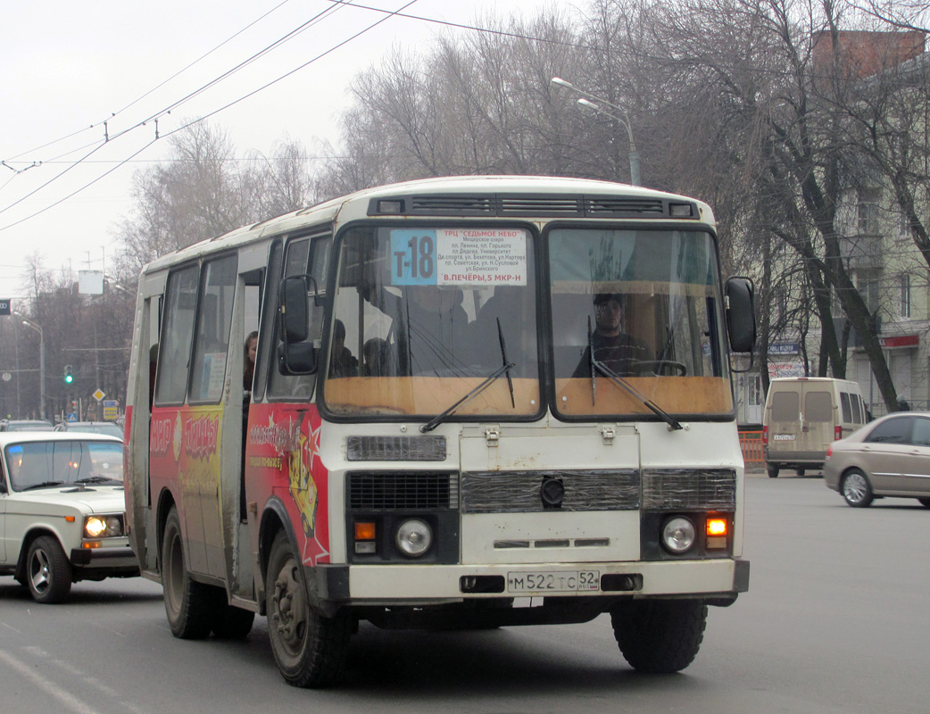 Нижегородская область, ПАЗ-32053 № М 522 ТС 52