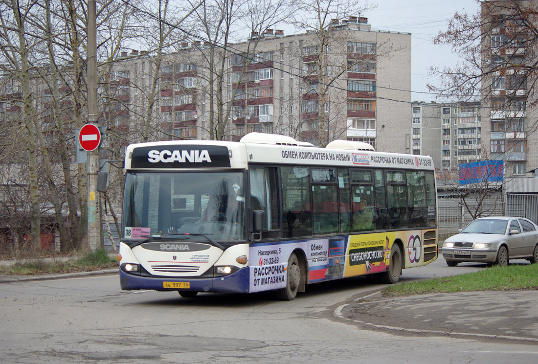 Вологодская область, Scania OmniLink I (Скания-Питер) № АЕ 997 35