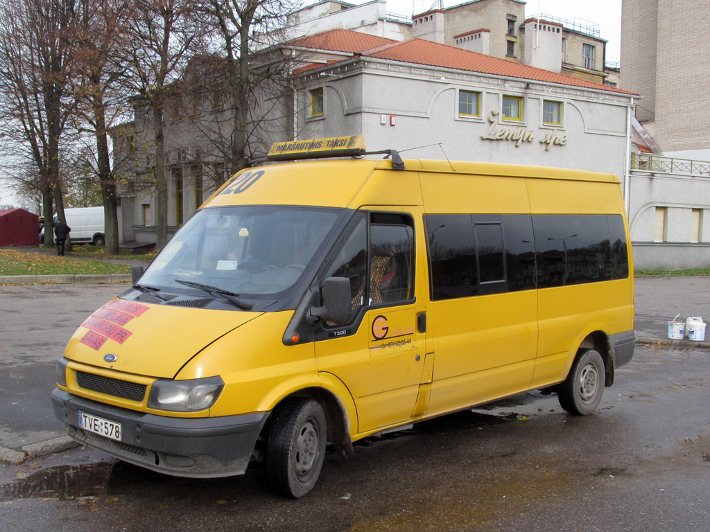 Литва, Ford Transit 75T300 № TVE 578