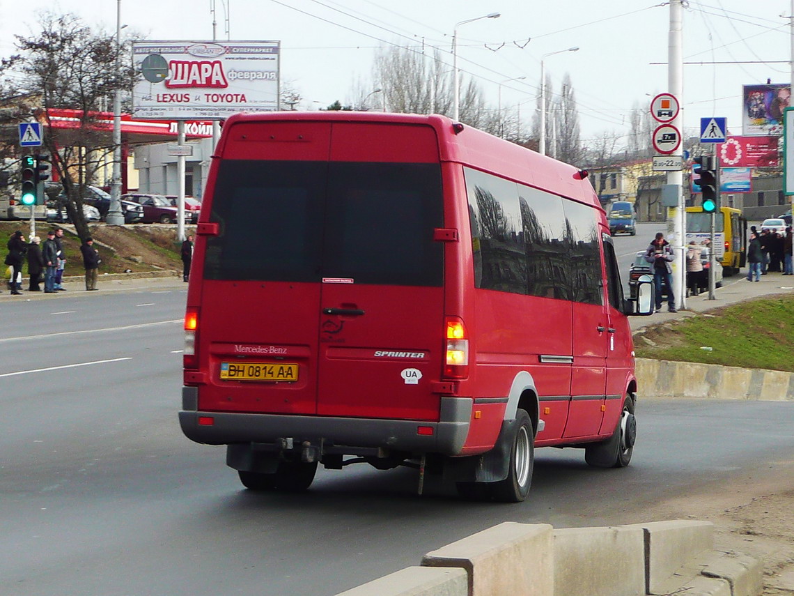 Одесская область, Mercedes-Benz Sprinter W904 412D № BH 0814 AA