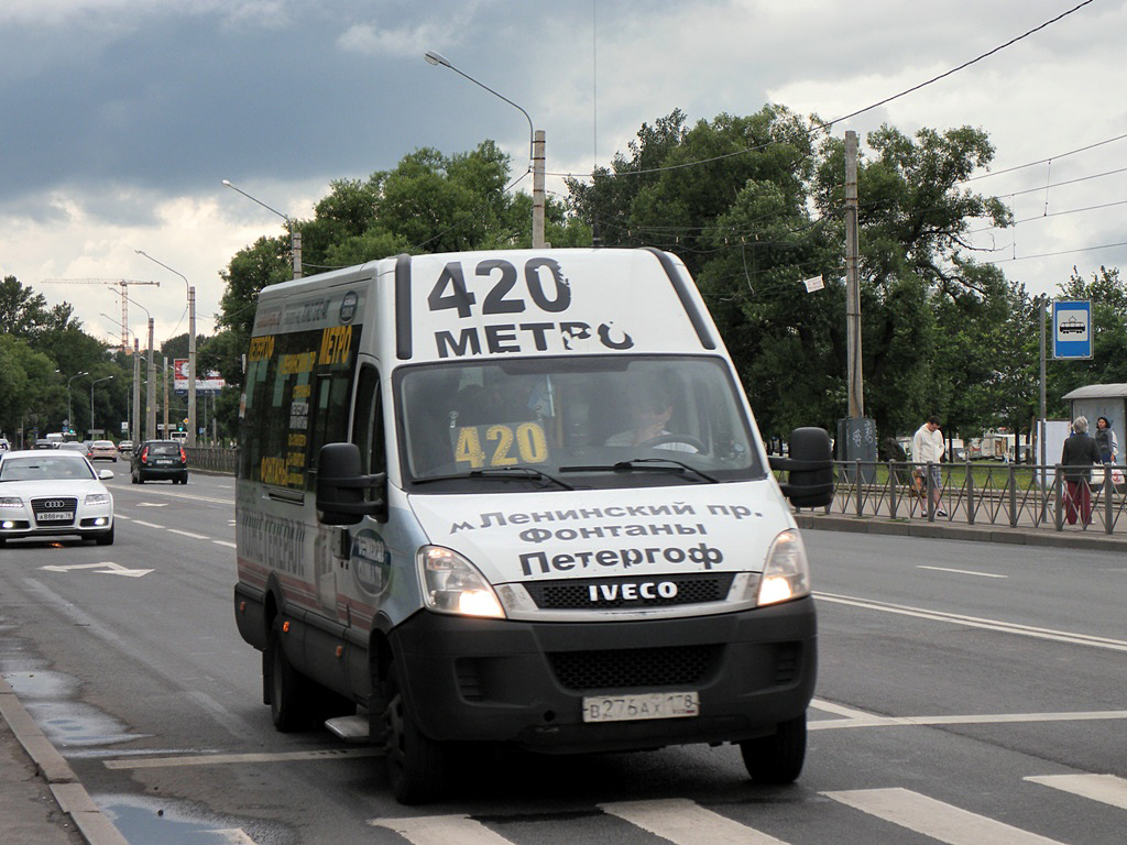 Санкт-Петербург, Нижегородец-2227UU (IVECO Daily) № В 276 АХ 178