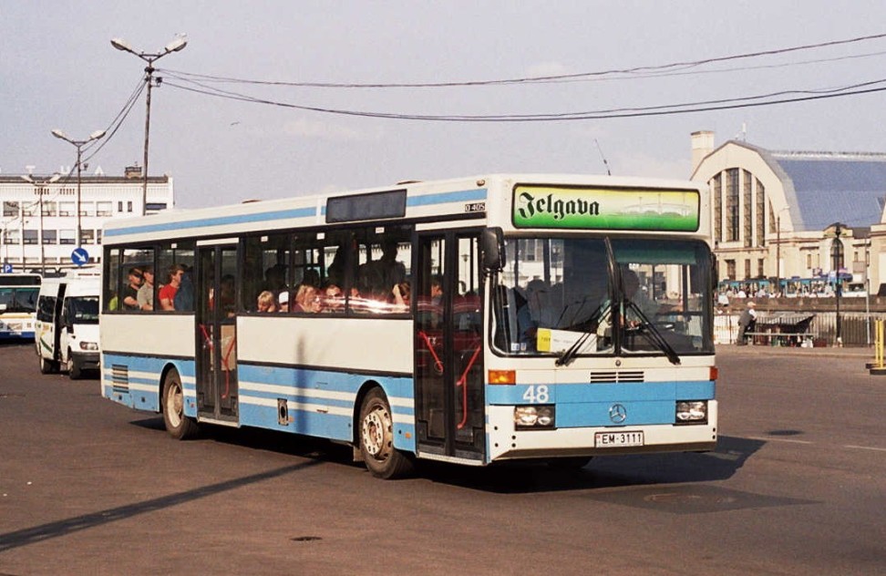 Латвия, Mercedes-Benz O405 № EM-3111