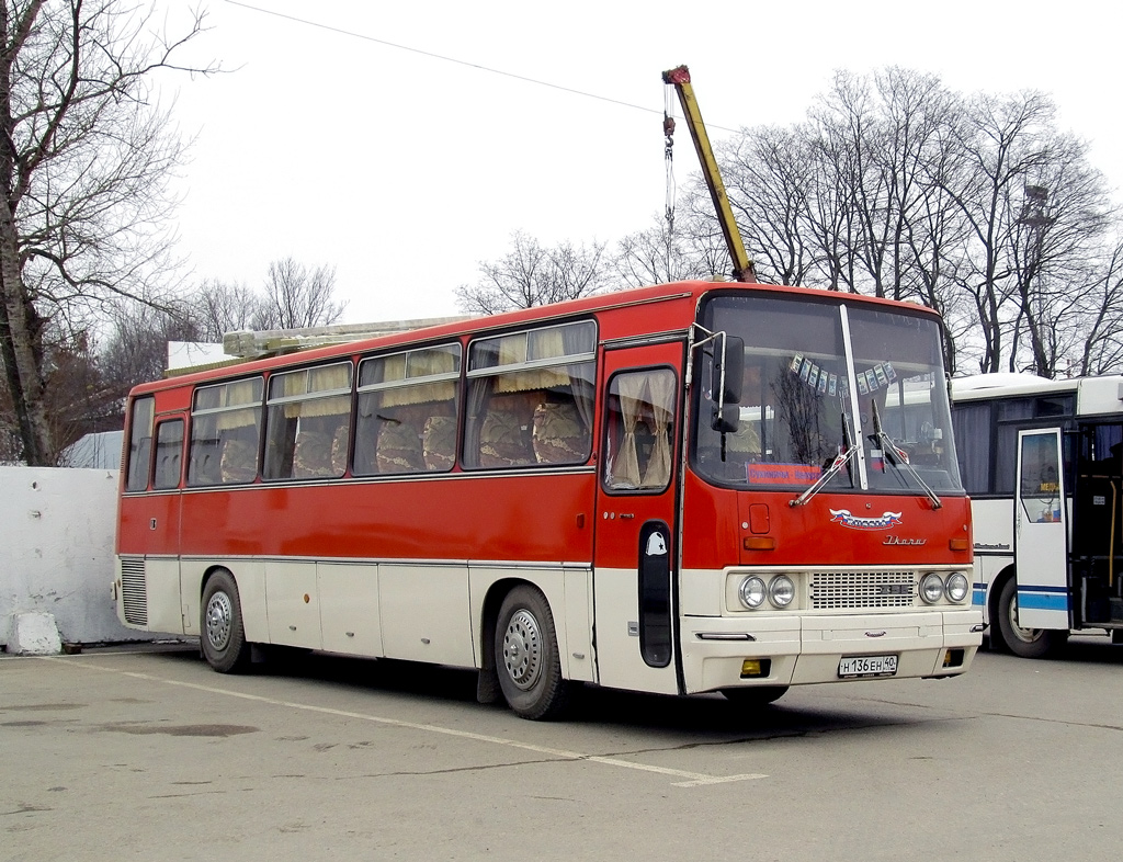 Калужская область, Ikarus 256.74 № Н 136 ЕН 40 — Фото — Автобусный транспорт