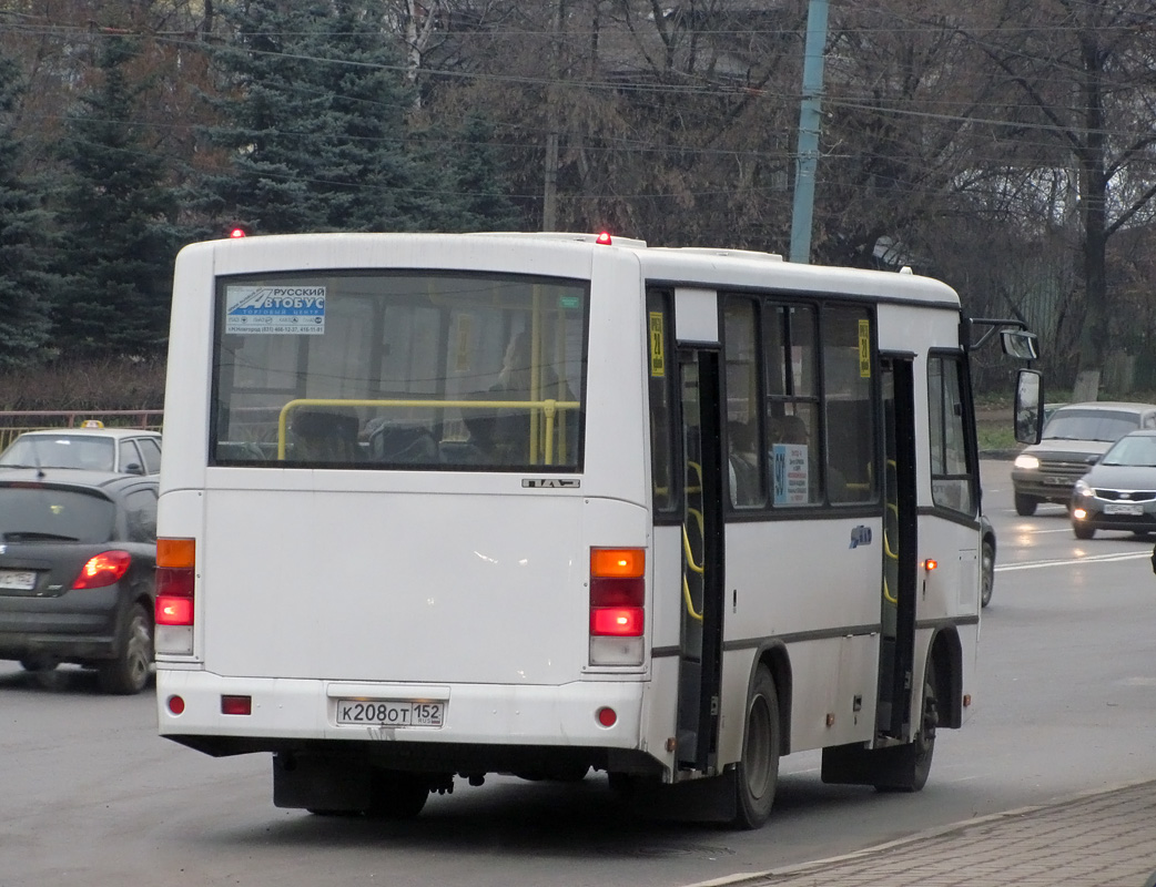 Нижегородская область, ПАЗ-320402-05 № К 208 ОТ 152