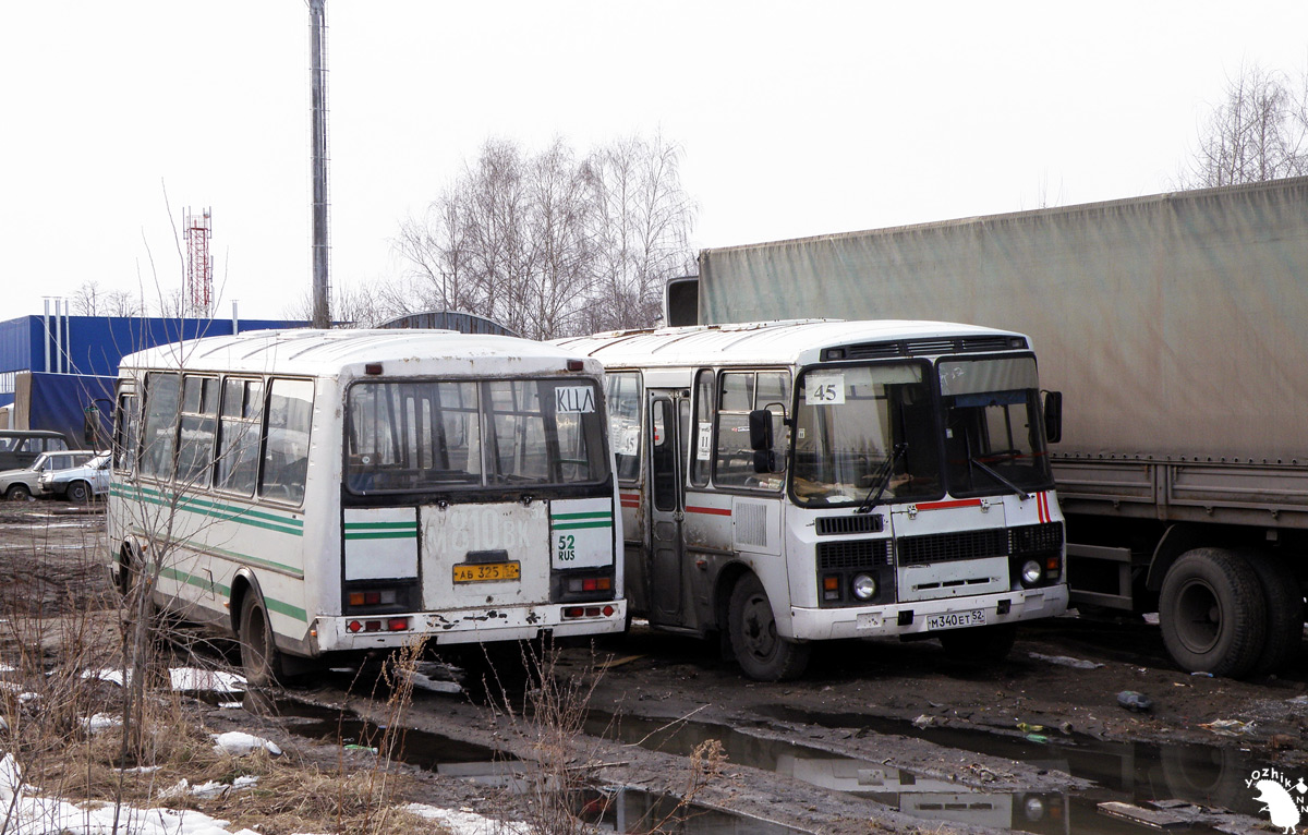 Нижегородская область, ПАЗ-32053 № АВ 325 52