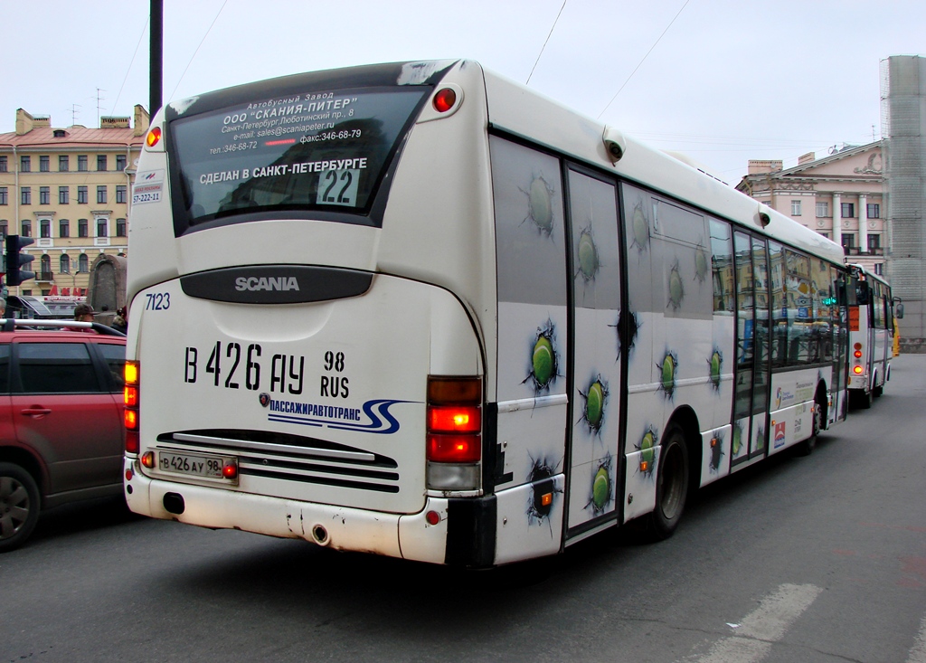 Санкт-Петербург, Scania OmniLink I (Скания-Питер) № 7123