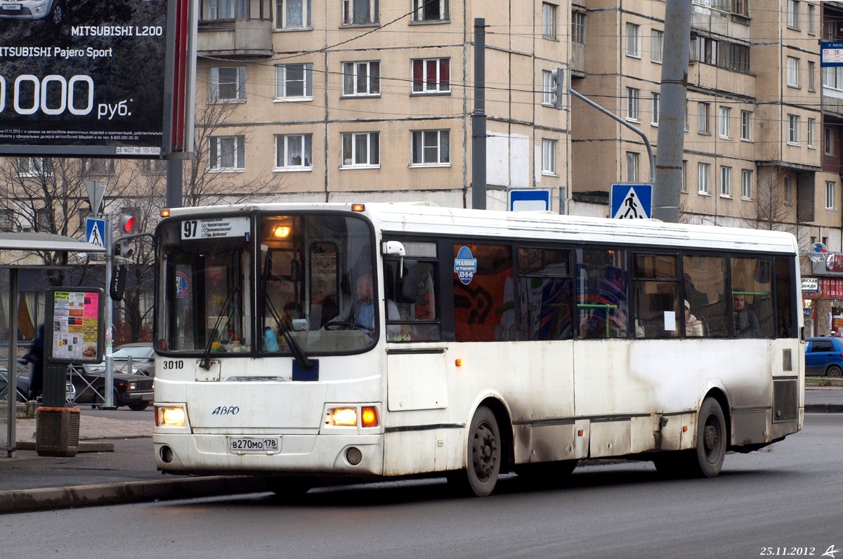 Санкт-Петербург, ЛиАЗ-5256.25 № 3010