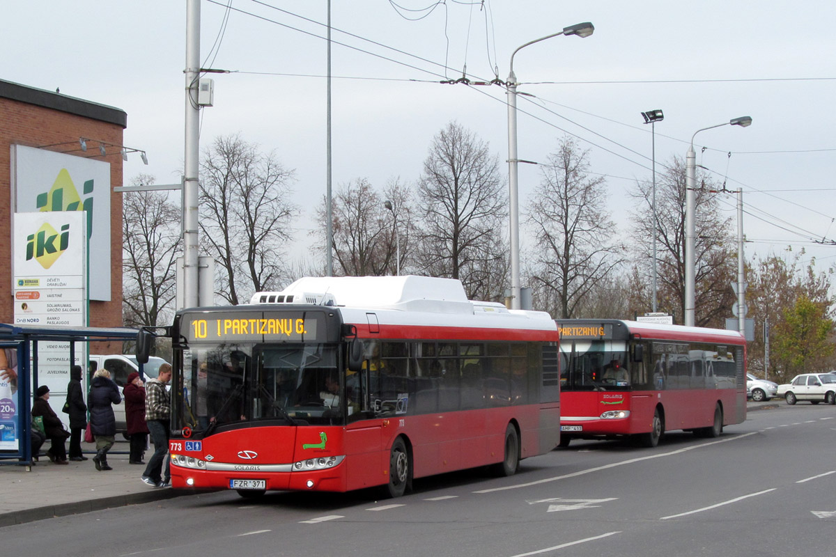 Литва, Solaris Urbino III 12 CNG № 773