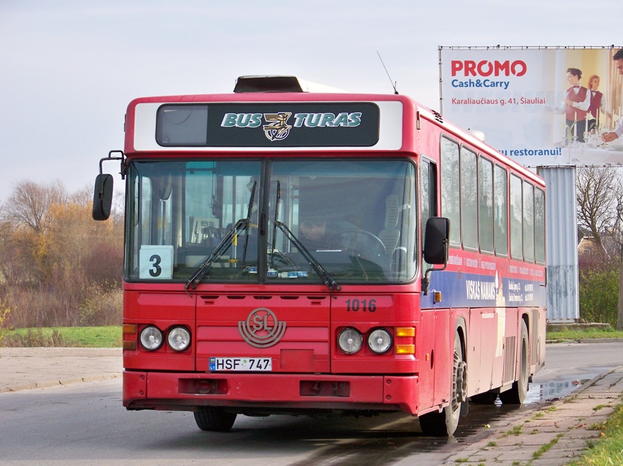 Литва, Scania CN113CLB № 1016