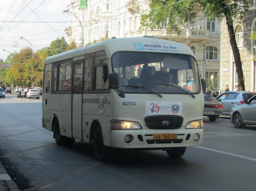 Ростовская область, Hyundai County SWB C08 (РЗГА) № 002055