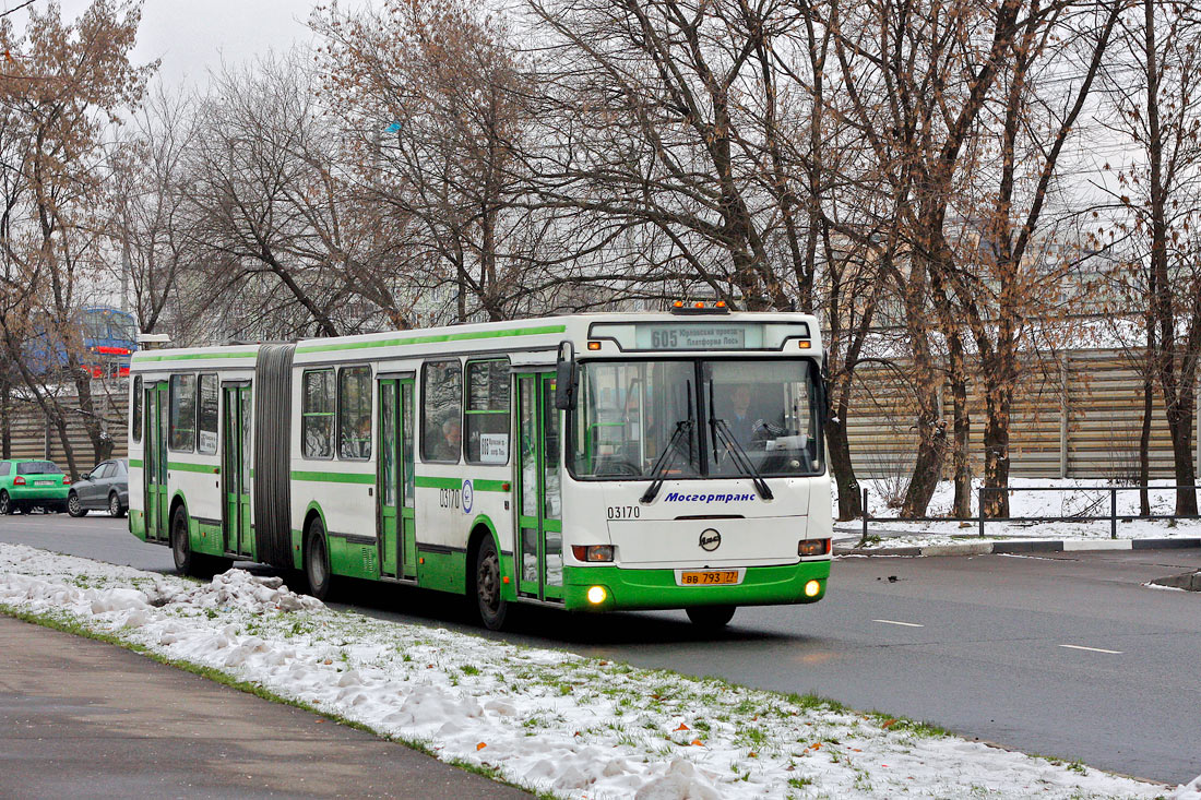 Москва, ЛиАЗ-6212.01 № 03170