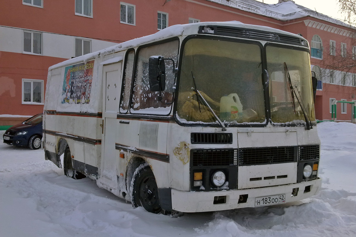 Кемеровская область - Кузбасс, ПАЗ-32051-110 № Н 183 ОО 42