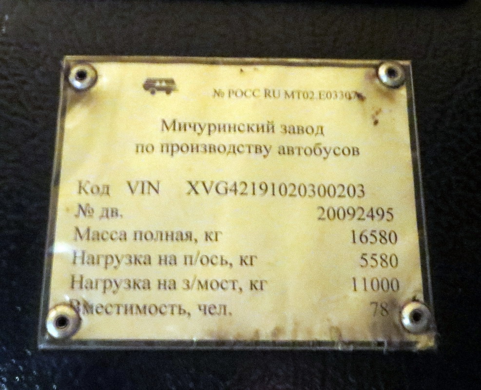 Кировская область, МАРЗ-42191 № Р 549 ВУ 43