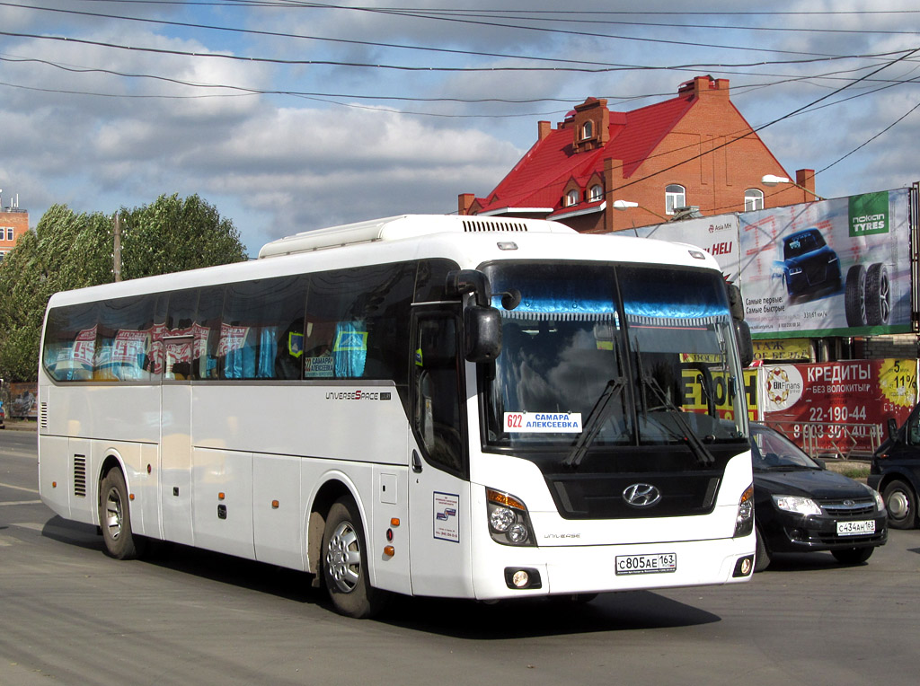 Самарская область, Hyundai Universe Space Luxury № С 805 АЕ 163