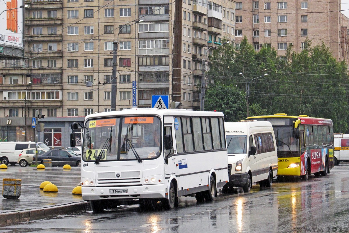 Санкт-Петербург, ПАЗ-320412-05 № 7689