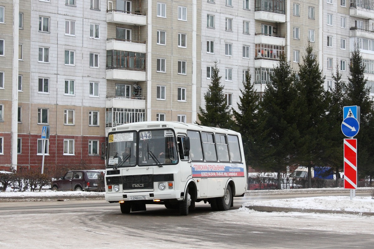 Томская область, ПАЗ-32054 № С 246 ЕО 70