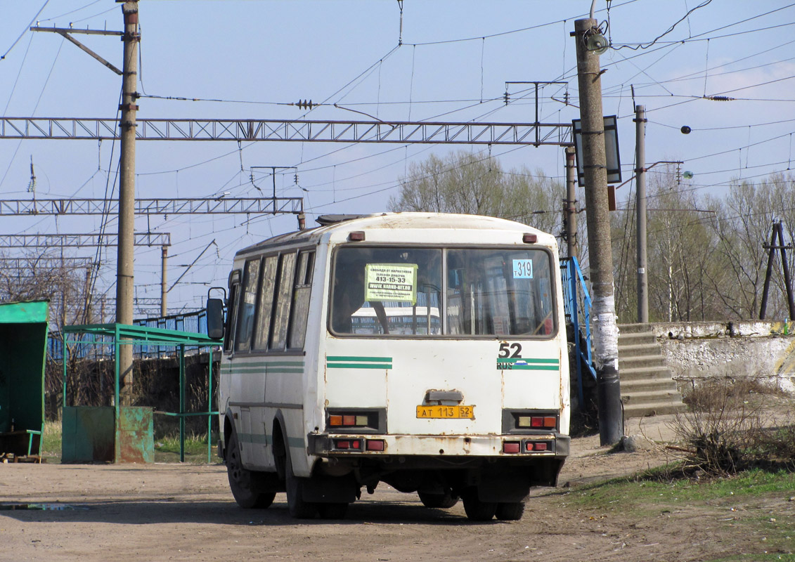 Нижегородская область, ПАЗ-3205-110 № АТ 113 52