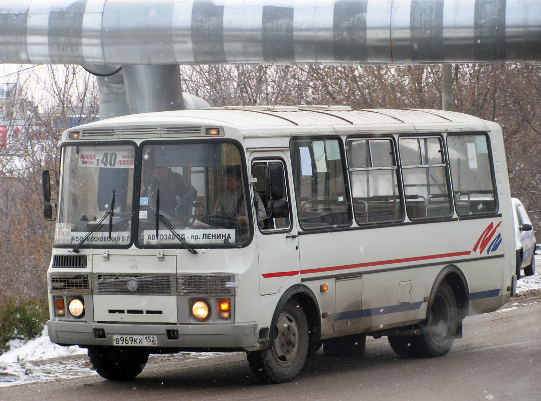 Нижегородская область, ПАЗ-32054 № В 969 КК 152