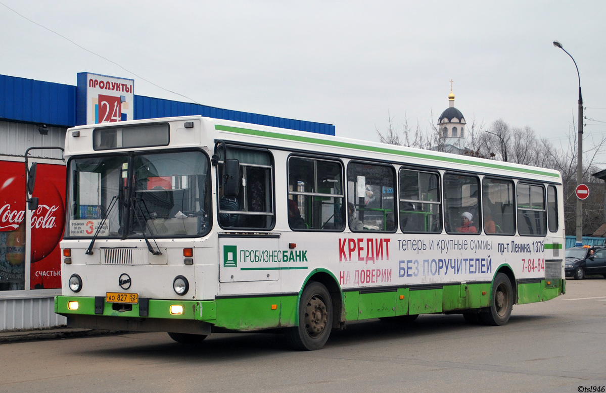 Нижегородская область, ЛиАЗ-5256.45 № АО 827 52