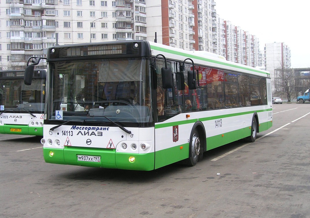 Moskau, LiAZ-5292.22-01 Nr. 14113