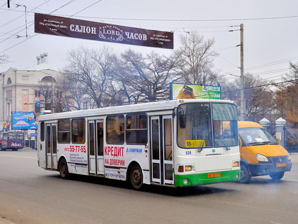 Тульская область, ЛиАЗ-5256.45 № 528