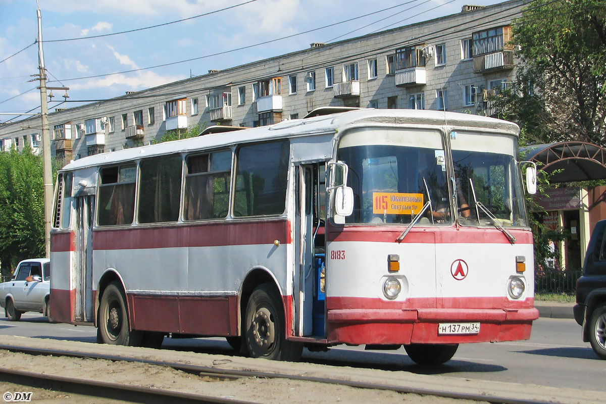 Волгоградская область, ЛАЗ-695НГ № 8183