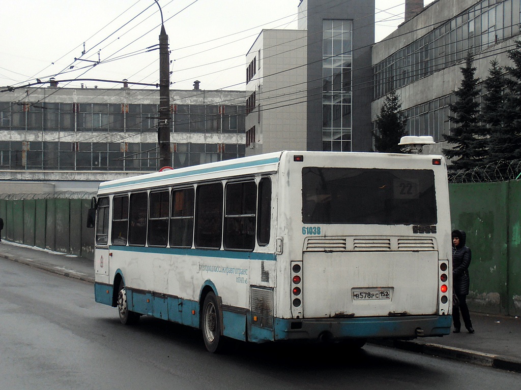 Нижегородская область, ЛиАЗ-5256.26 № 61038