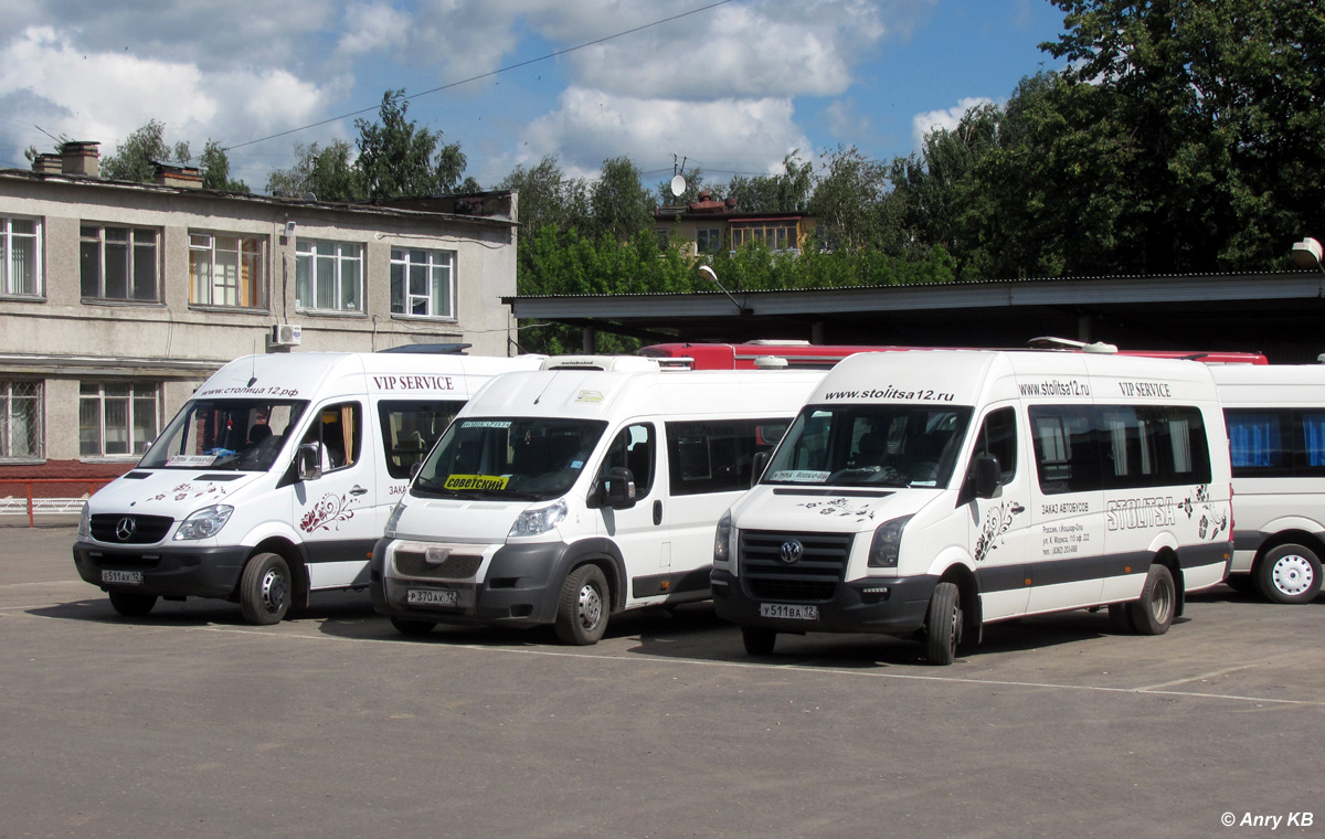 Марий Эл, Луидор-223702 (Volkswagen Crafter) № У 511 ВА 12; Марий Эл — Автовокзалы, автостанции и места посадки "с тротуара"