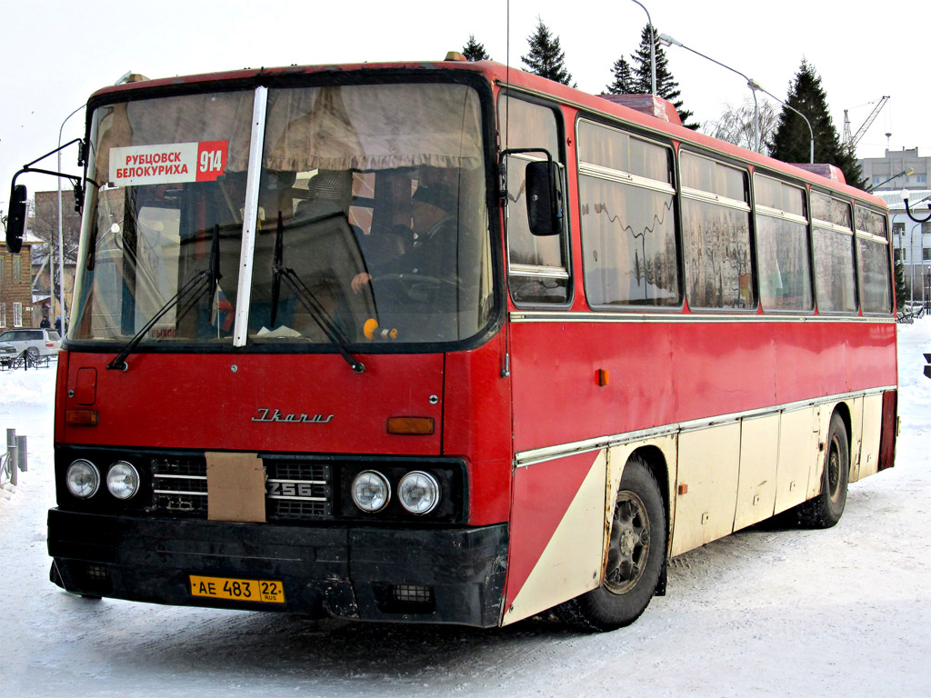 Алтайский край, Ikarus 256.75 № АЕ 483 22