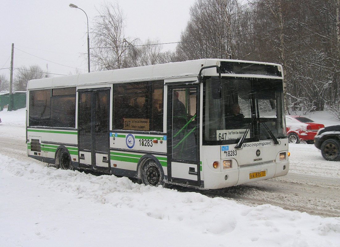 Москва, ПАЗ-3237-01 № 18283