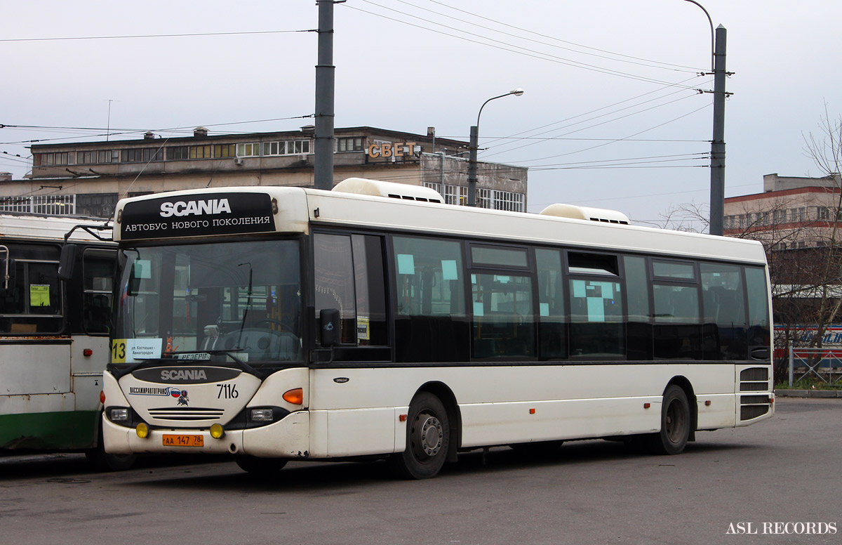 Санкт-Петербург, Scania OmniLink I (Скания-Питер) № 7116