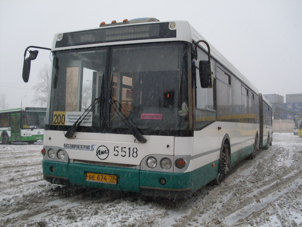 Санкт-Петербург, ЛиАЗ-6213.20 № 5518