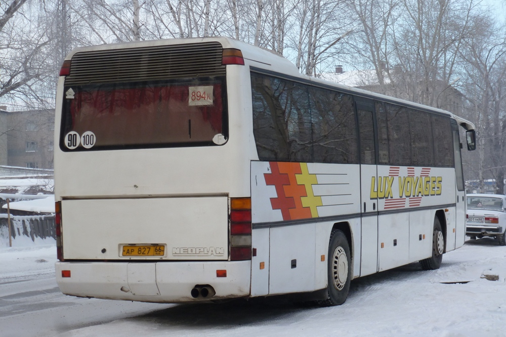 Свердловская область, Neoplan N316K Transliner № АР 827 66