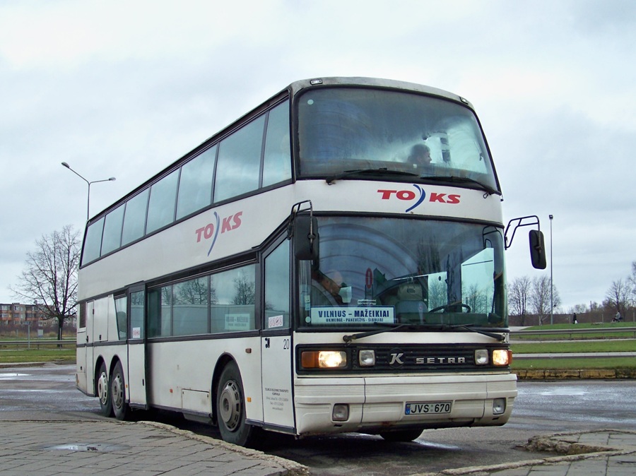 Литва, Setra S228DT № 20